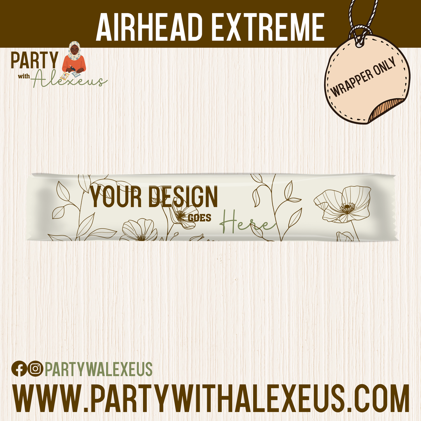 Air Head Extremes - Labels Only