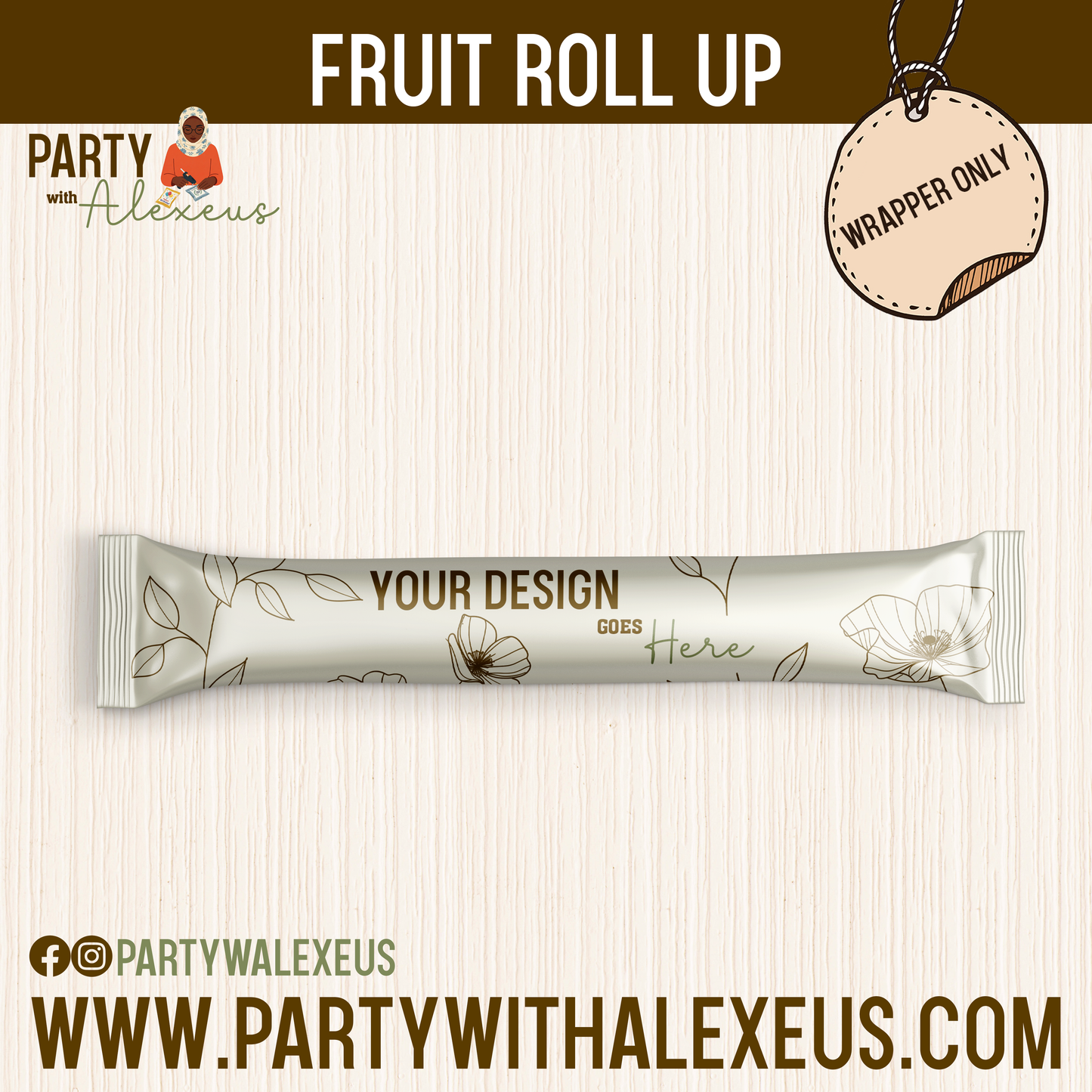 Fruit Roll Ups - Labels Only