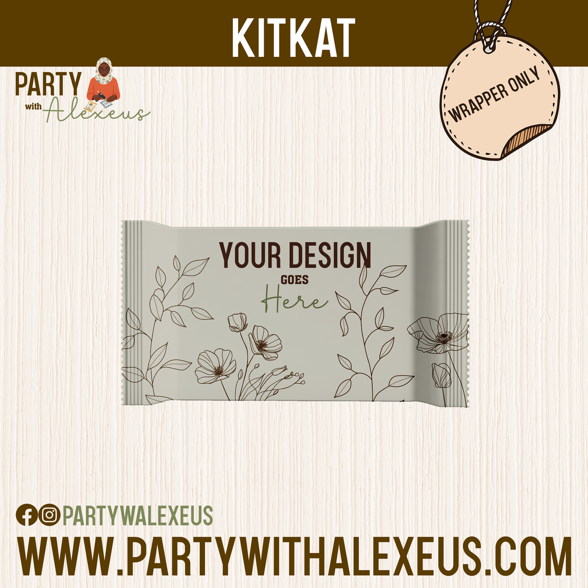 Kit Kat - Labels Only