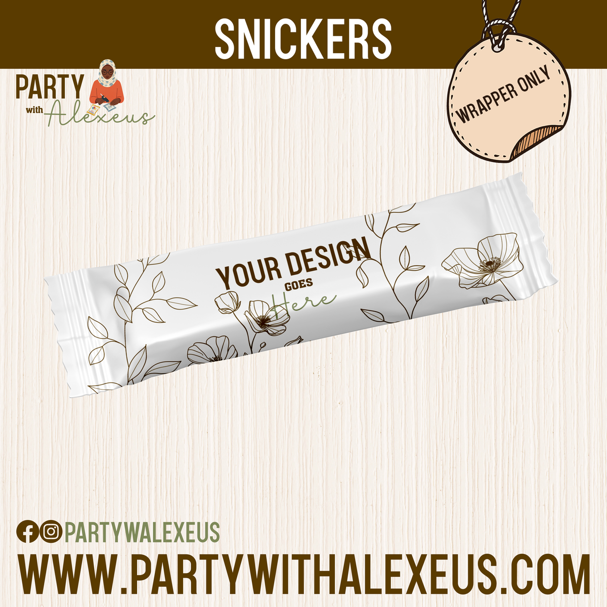 Snickers - Labels Only