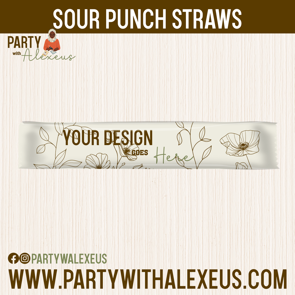 Sour Punch Straws