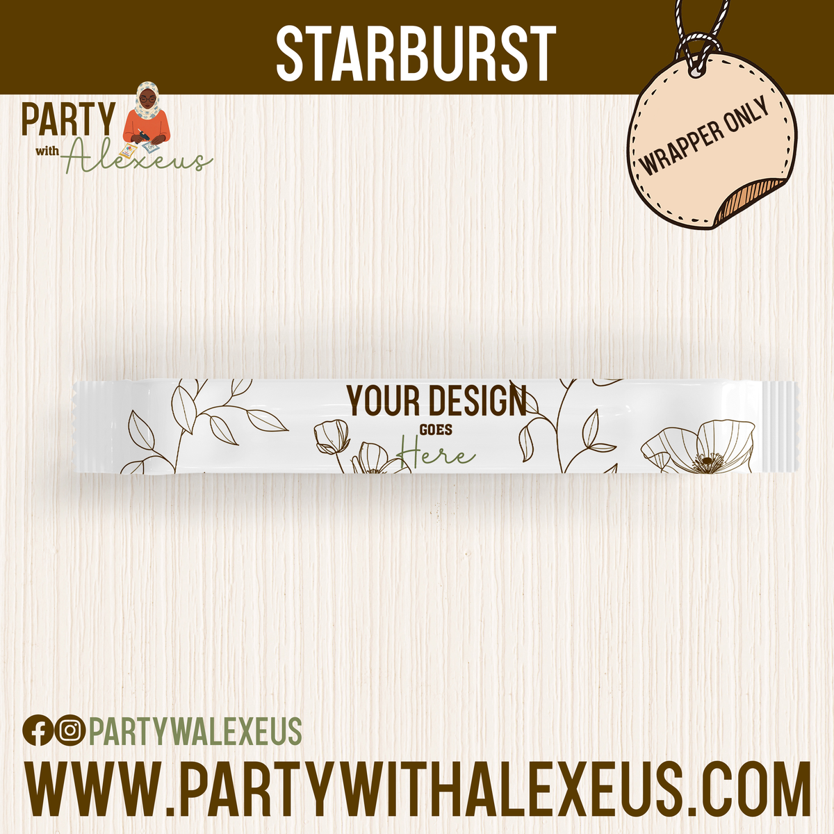 Starburst - Label Only