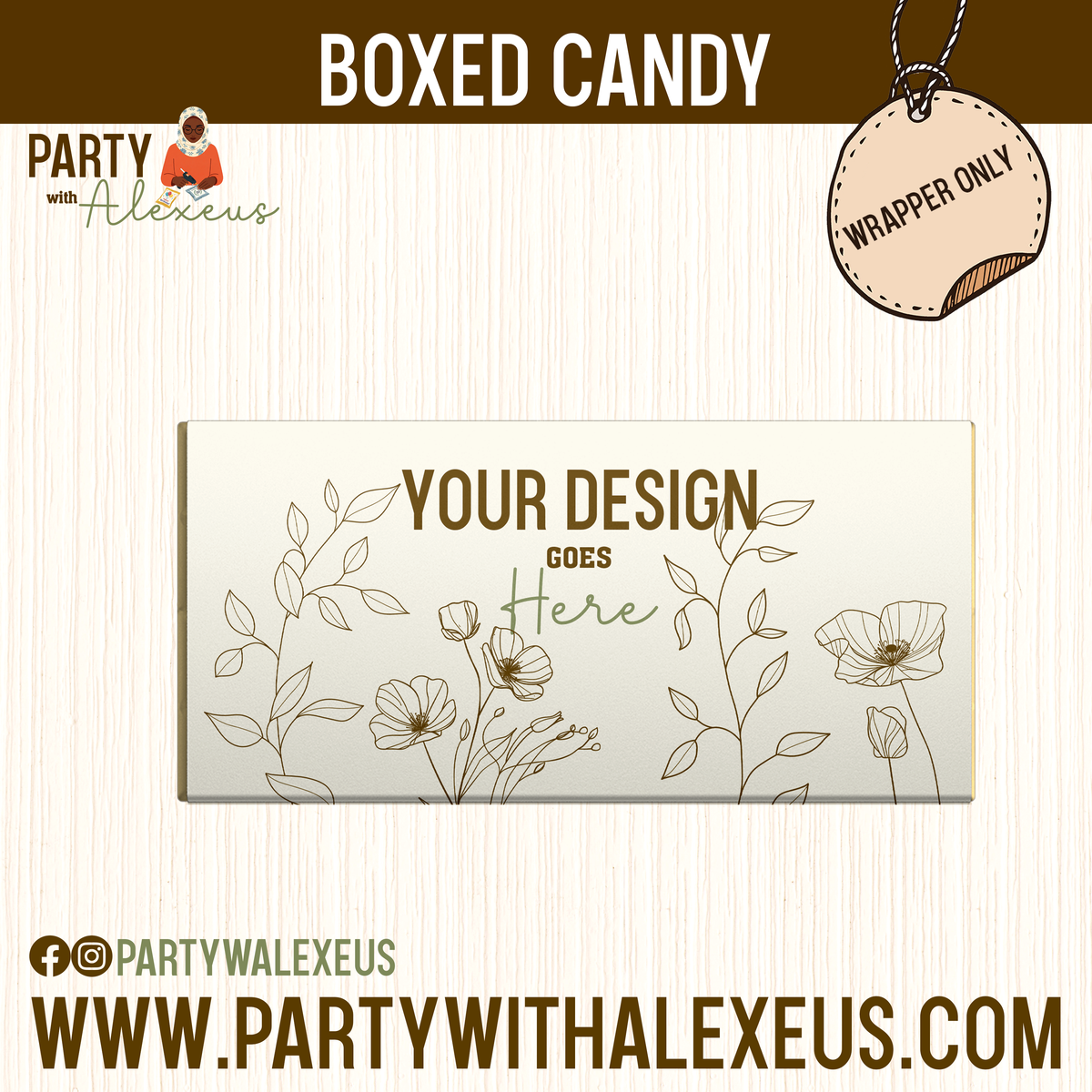 Boxed Candy - Labels Only