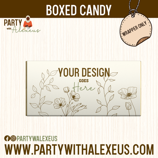Boxed Candy - Labels Only