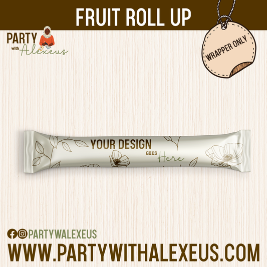 Fruit Roll Ups - Labels Only