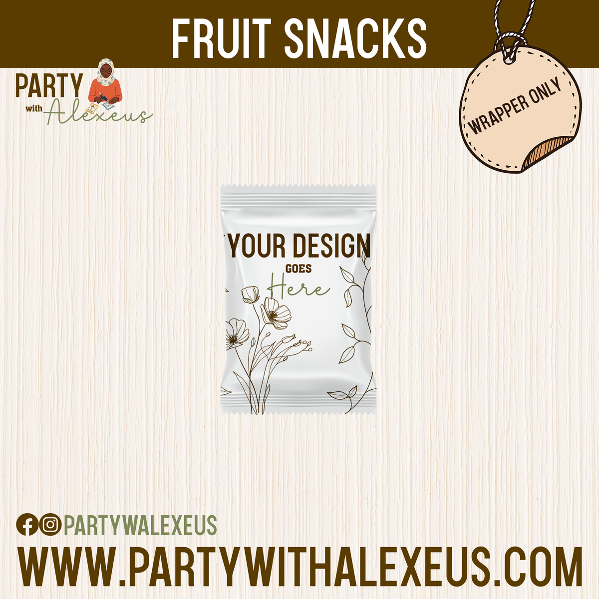 Fruit Snacks - Labels Only