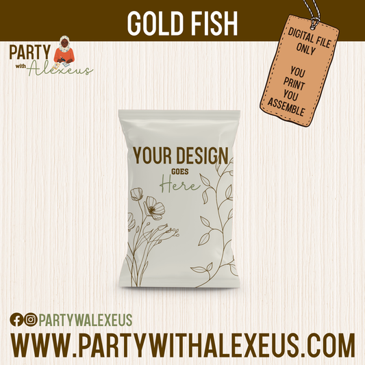Gold Fish - Printable