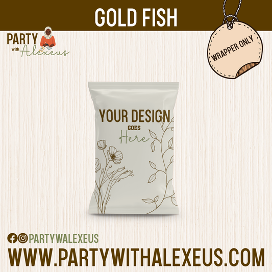 Gold Fish - Labels Only