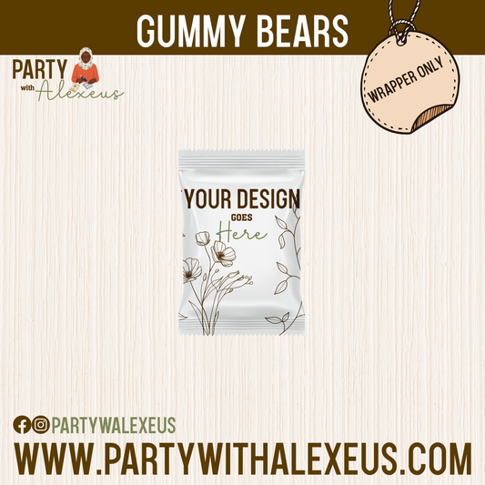 Gummy Bears - Labels Only