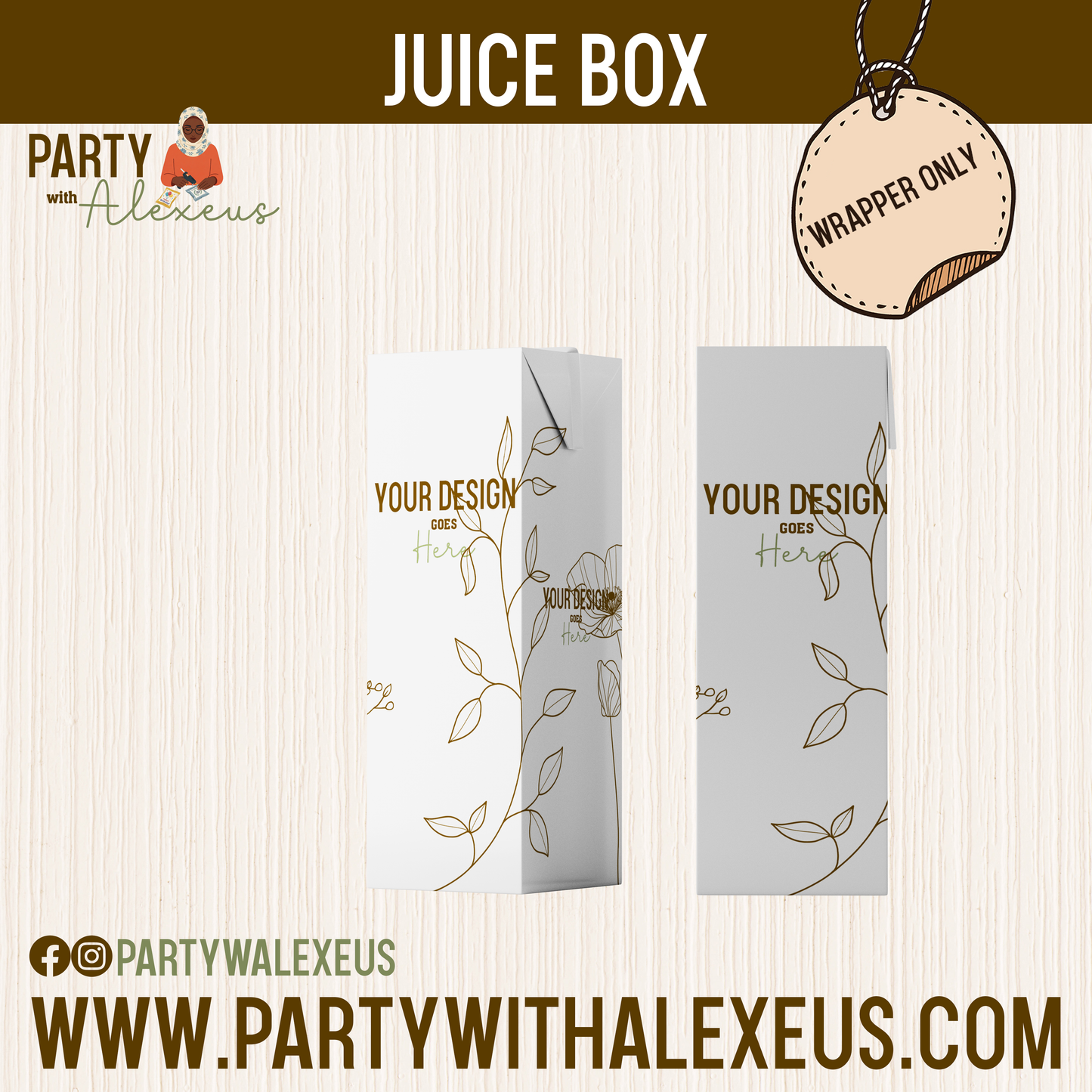 Juice Boxes - Labels only