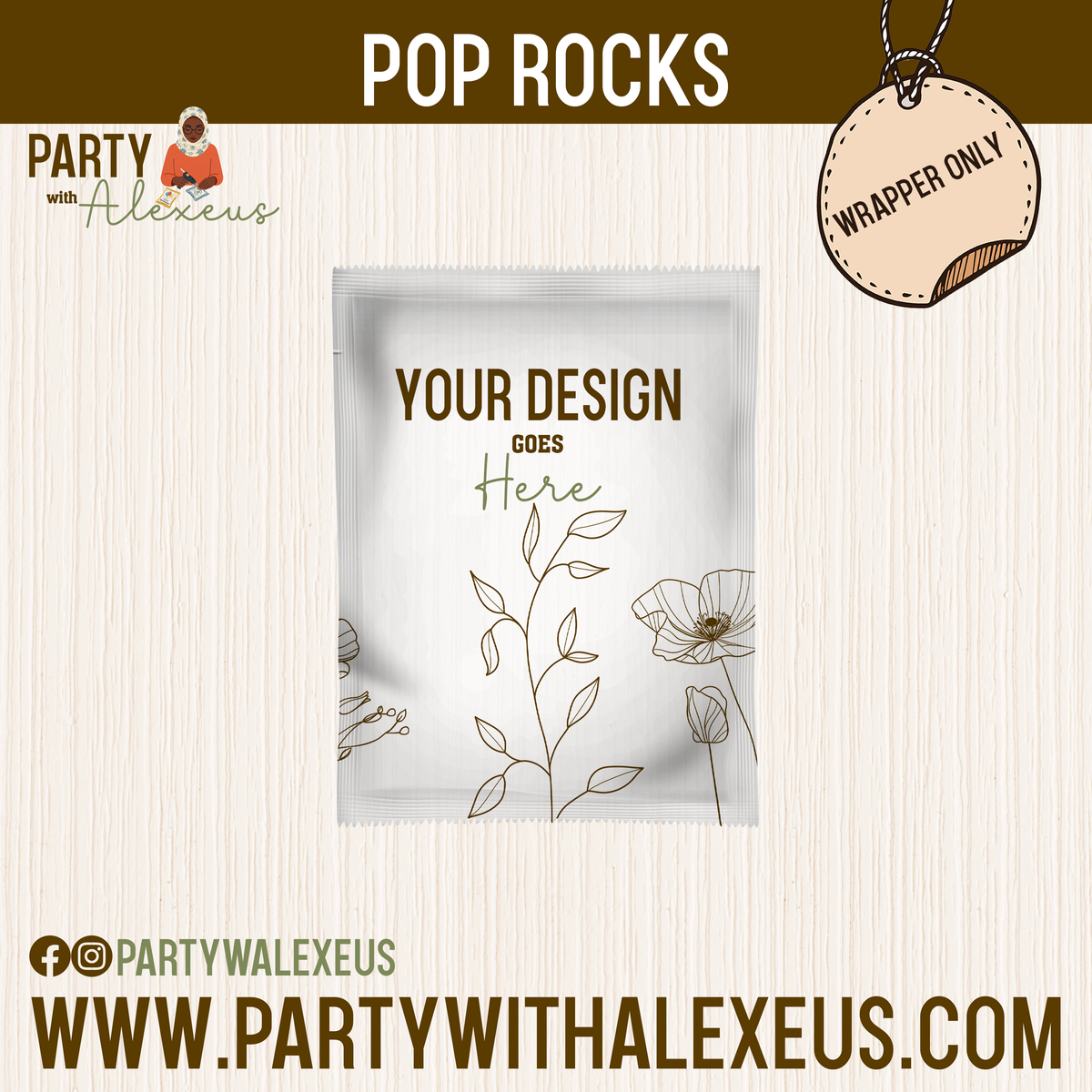 Pop Rocks - Labels Only