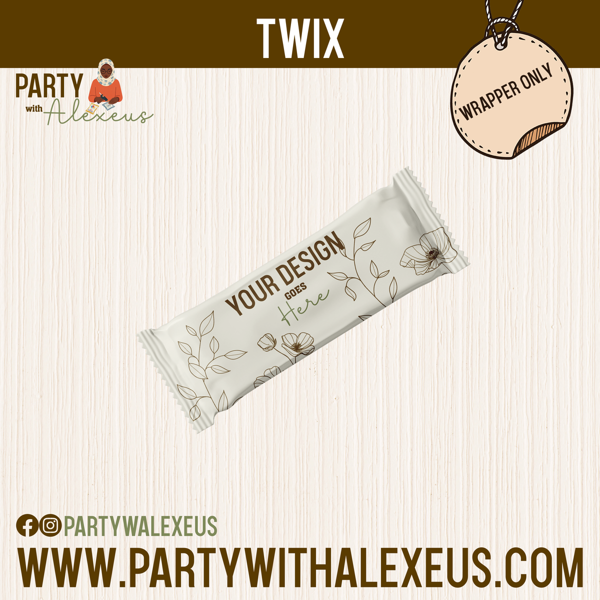 Twix - Labels Only